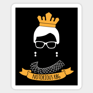 Notorious RBG Feminist for Ruth Bader Ginsburg Fan Sticker